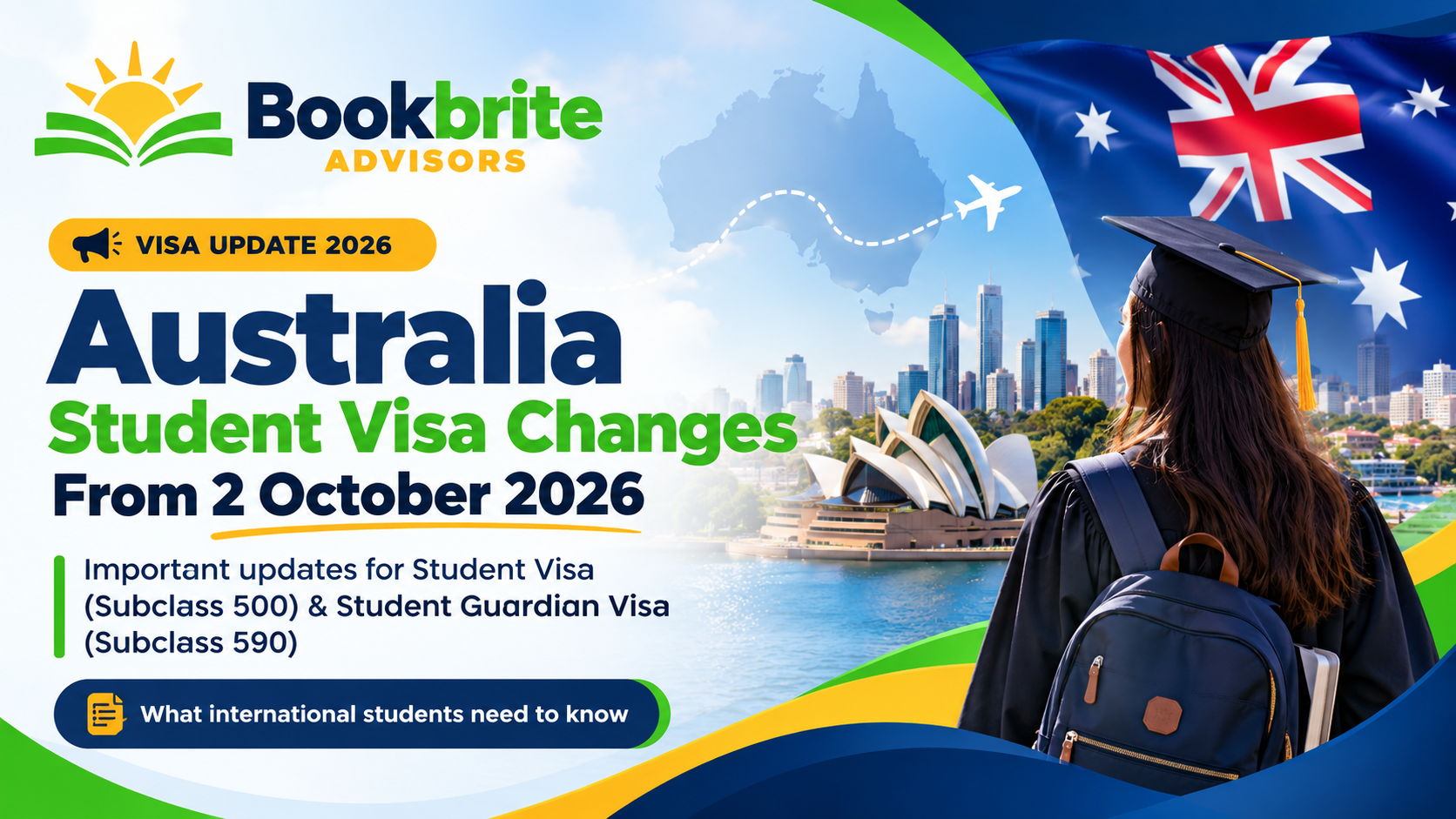 Australia Student Visa Changes 2026: New Subclass 500 Rules From 2 October